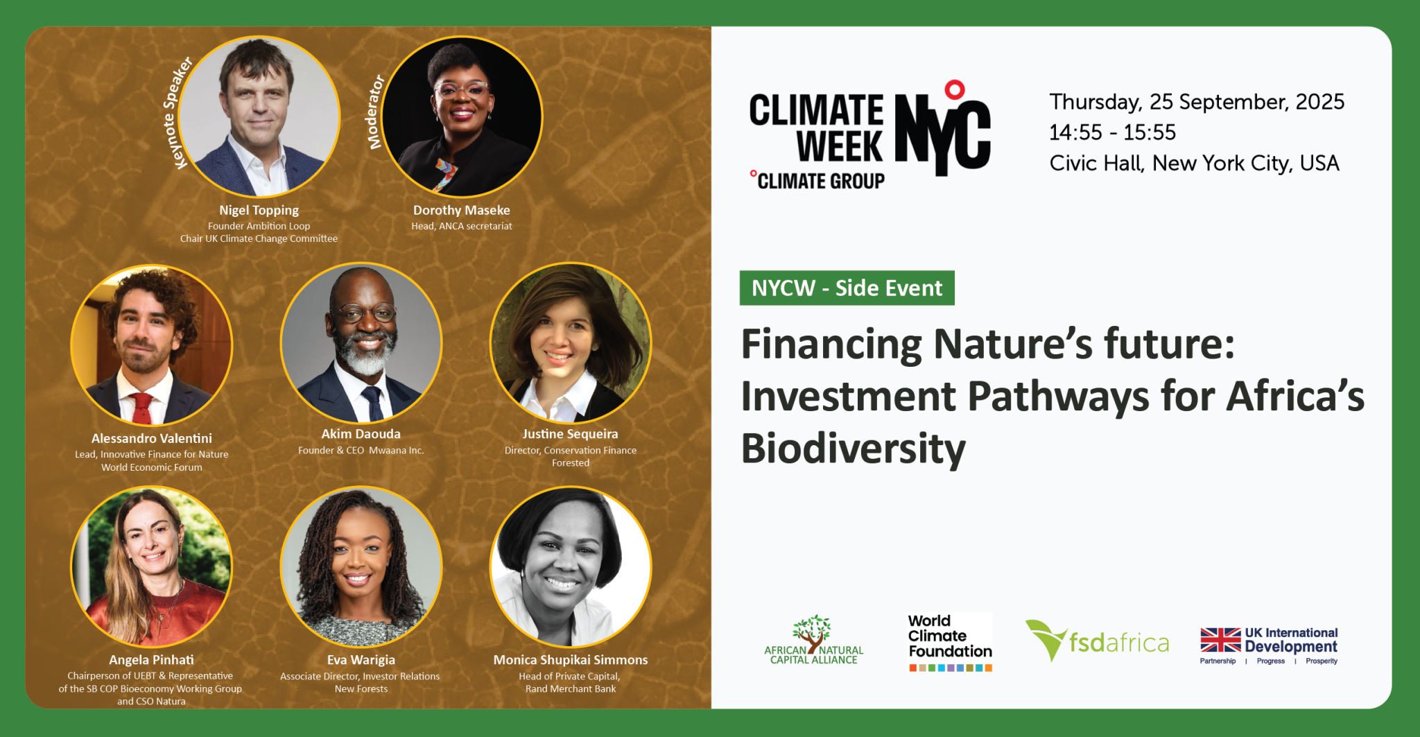 New York Climate Week - ANCA
